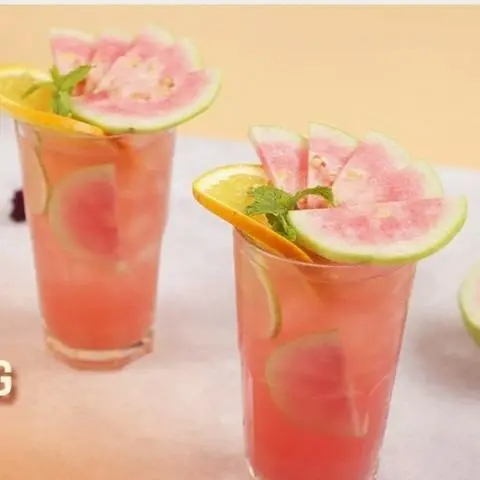 Hình ảnh Trà lạc tiên ổi hồng 