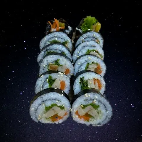 Hình ảnh Kimbap Chay