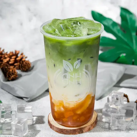 Hình ảnh Matcha Latte Xoài (Size L)
