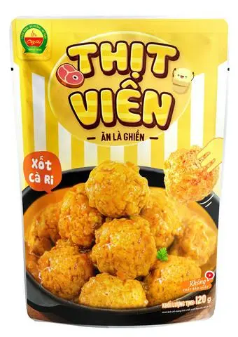 Hình ảnh Thịt viên sốt cà ri