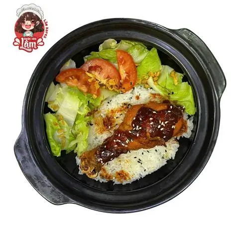Hình ảnh Cơm đùi gà sốt Hàn Quốc