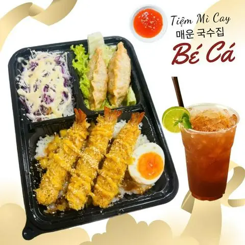 Hình ảnh Combo Tôm: Cơm Tôm Tempura Phủ Sốt Tùy Chọn + Mandu + Trà Chanh