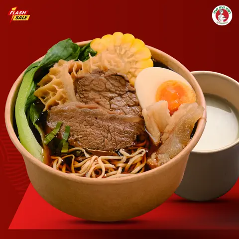 Hình ảnh Combo Mì Bò Cay + Sữa Đậu Nành