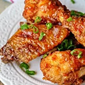 Hình ảnh Cơm Gà Sốt Me