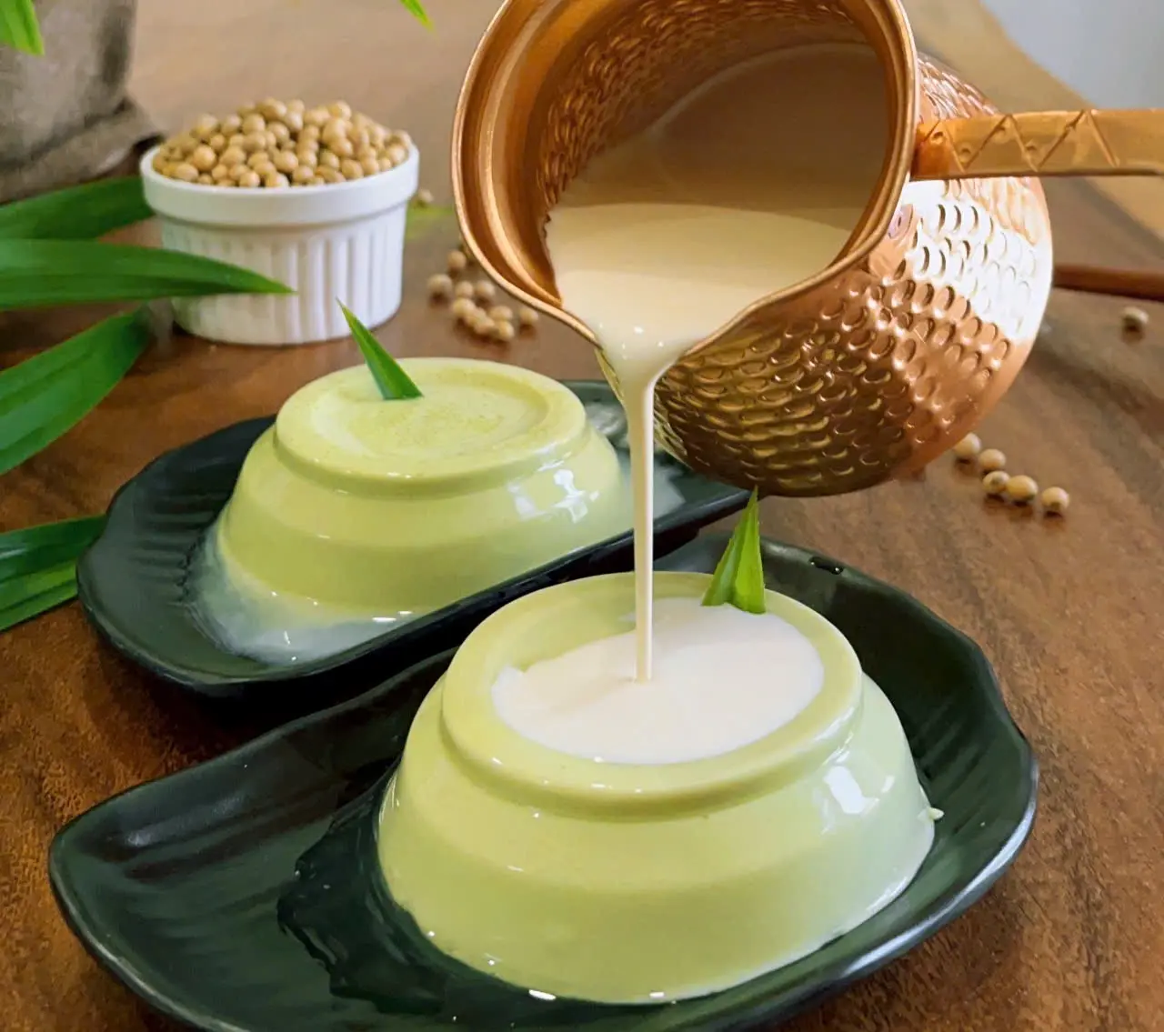 Hình ảnh Tàu hủ lá dứa