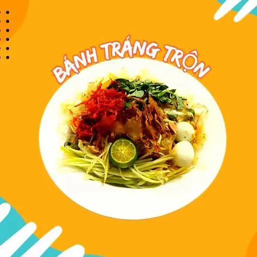 Hình ảnh Bánh tráng trộn muối tắc
