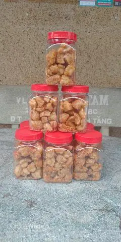 Hình ảnh Tóp mỡ da rim tỏi ớt 