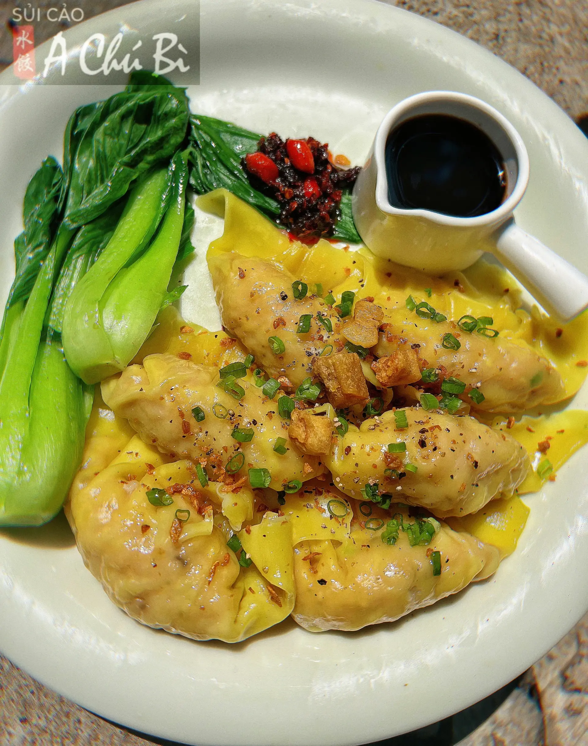 Hình ảnh SỦI CẢO KHÔ SỐT GIẤM HỒNG/ 大紅浙醋干饺子