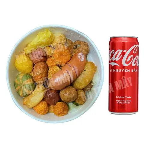 Hình ảnh Combo thập cẩm nhỏ + coca-cola 320ml