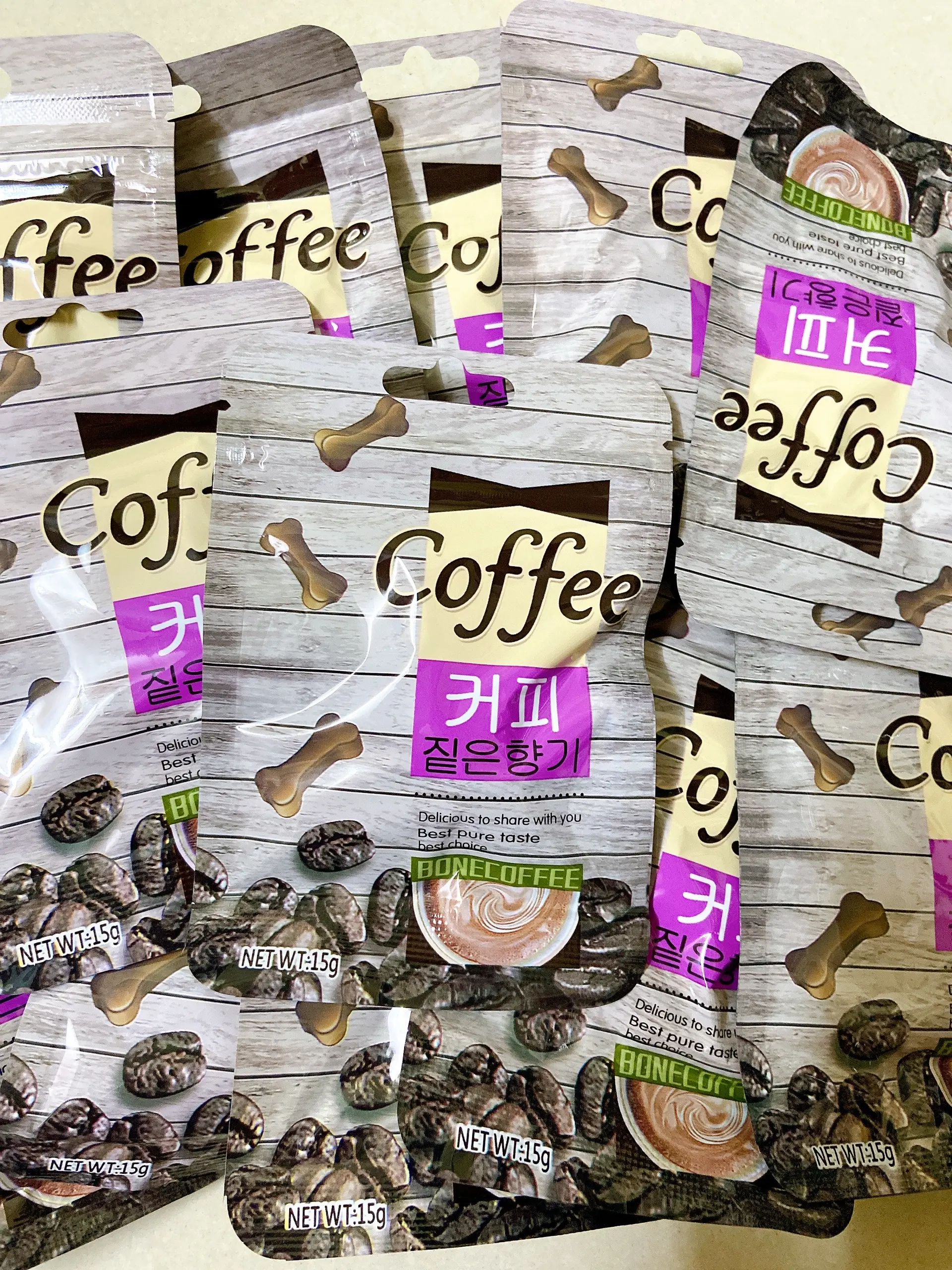 Hình ảnh 2 Gói Kẹo Coffee Hình Khúc Xương 