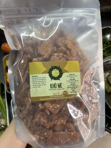 Hình ảnh khô mè túi zip 500g
