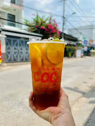 Hình ảnh Hồng trà olong chanh