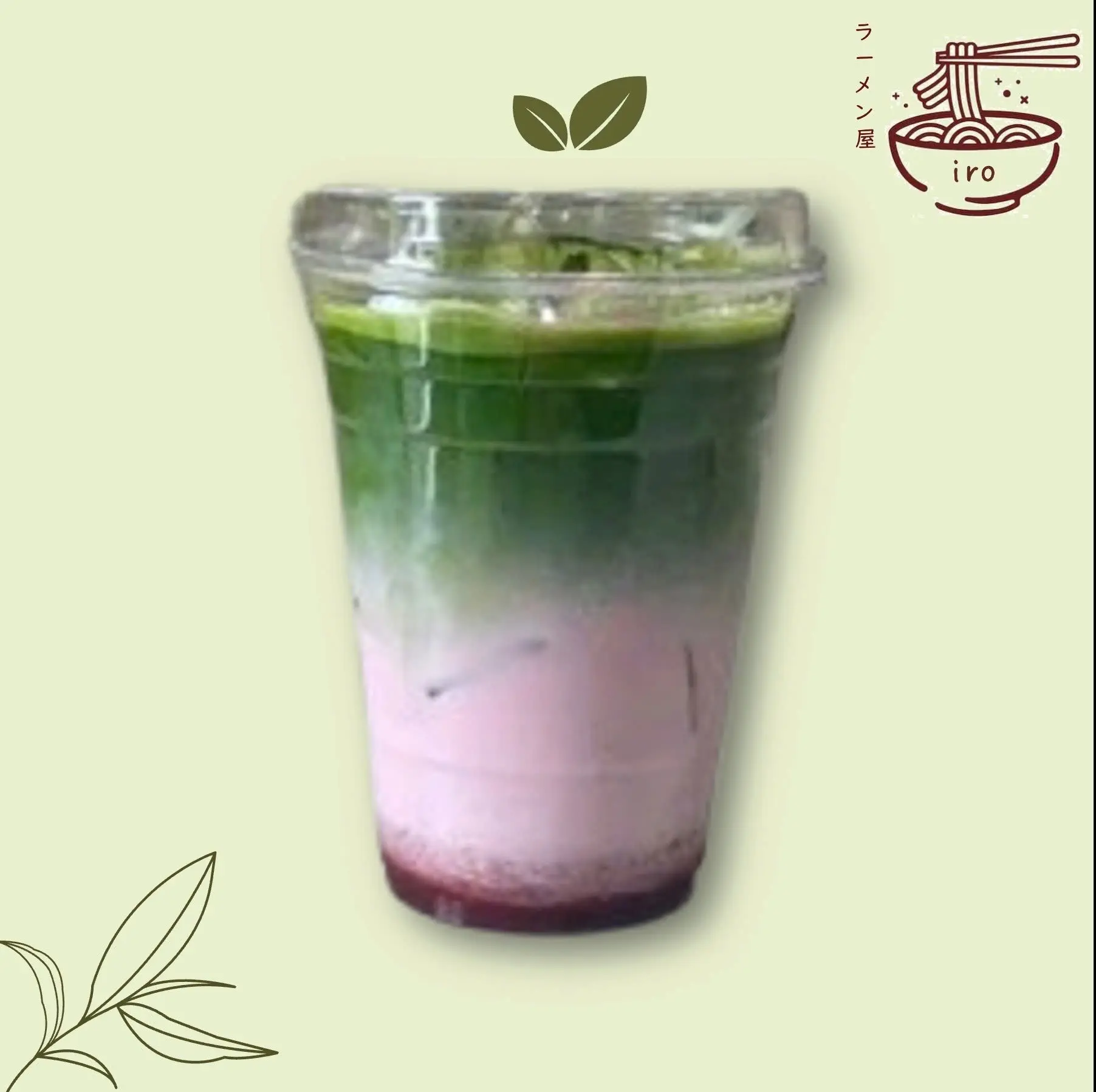Hình ảnh Matcha sakura dâu