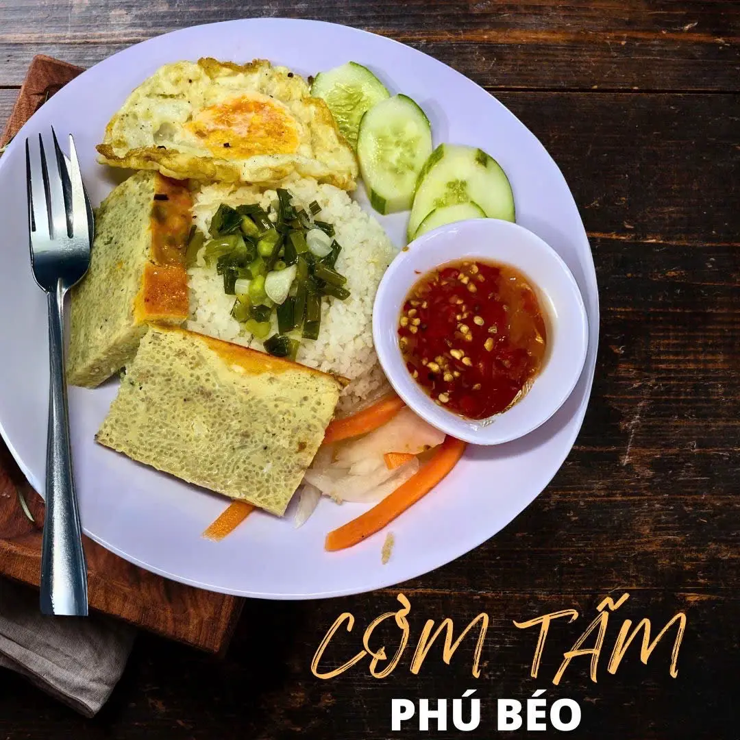 Hình ảnh Cơm tấm chả hấp - opla