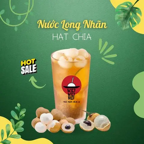 Hình ảnh Trà Long Nhãn Hạt Chia 