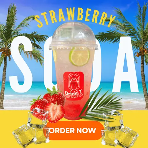Hình ảnh Soda Dâu