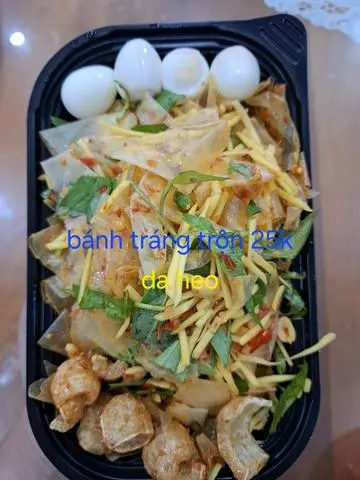 Hình ảnh banh trang trộn da heo