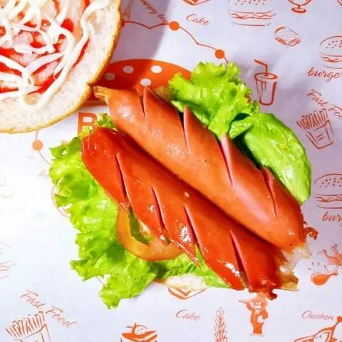 Hình ảnh Burger xúc xích