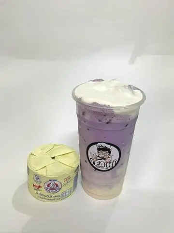 Hình ảnh Latte Khoai Môn Sữa Gấu Kem Muối 