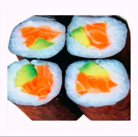 Hình ảnh Maki Cá Hồi Bơ