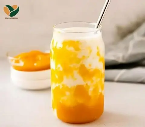Hình ảnh Sữa chua đào dầm