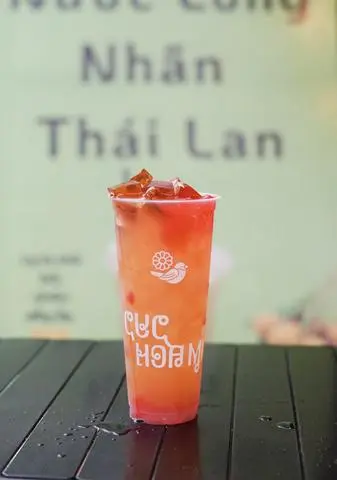 Hình ảnh Si Mơ - Ô Long Mơ Đào ly size M (700m)