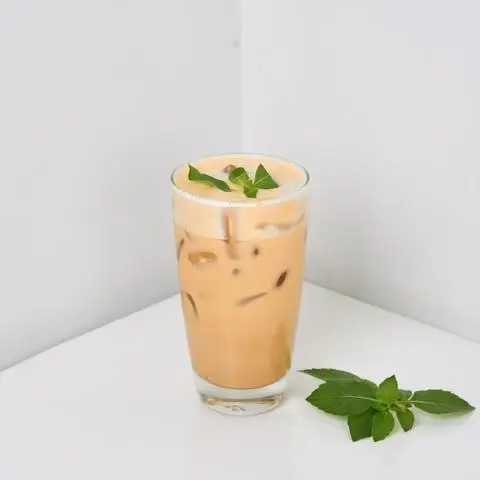 Hình ảnh cà phê kem bạc hà