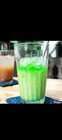 Hình ảnh Sâm dứa đá sữa
