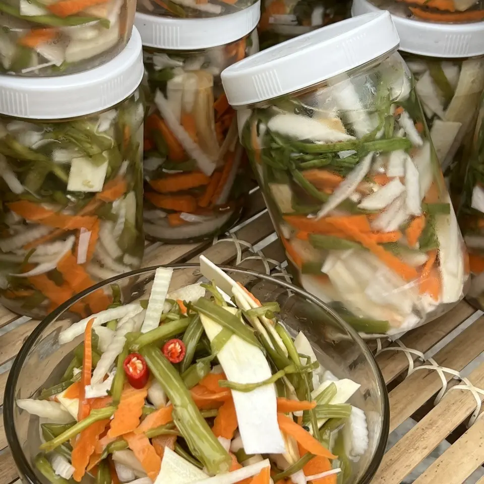 Hình ảnh Dưa chua rau muống củ hủ dừa (1.5kg)