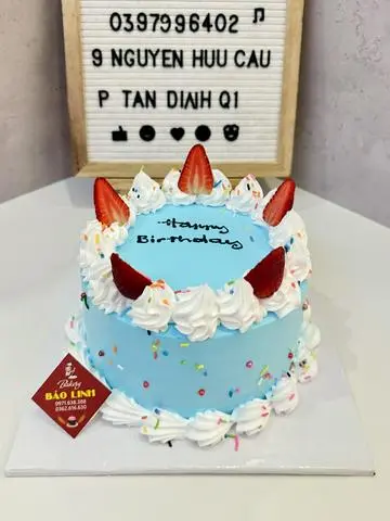 Hình ảnh Bánh kem sữa tươi 17cm