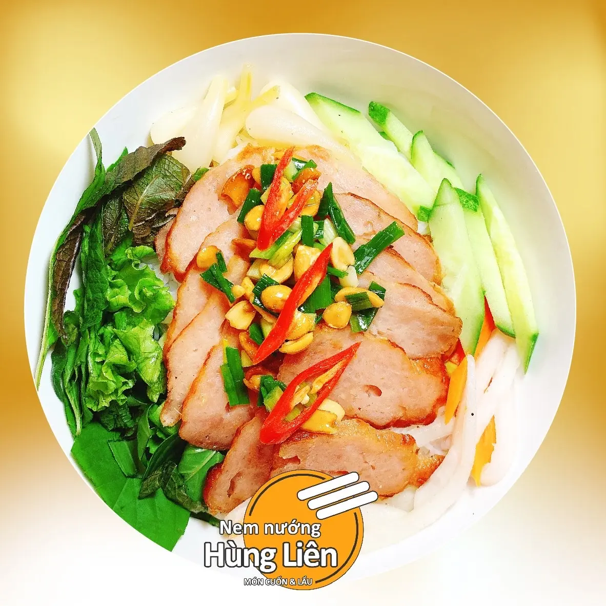 Hình ảnh Bánh hỏi nem nướng