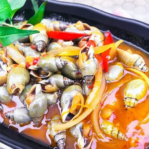 Hình ảnh Cà na xào me 