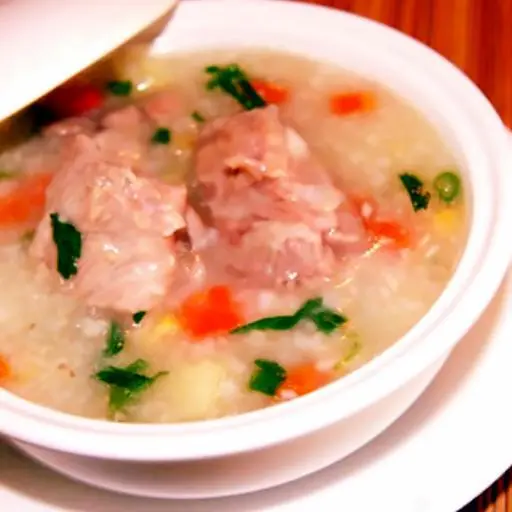 Hình ảnh Cháo sườn non ngũ cốc
