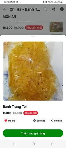 Hình ảnh Bánh Tráng Vị Phô Mai