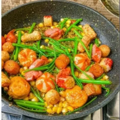 Hình ảnh cá viên chiên 1 ng ăn 