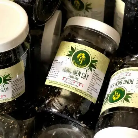 Hình ảnh  Rong biển sấy mè ăn liền