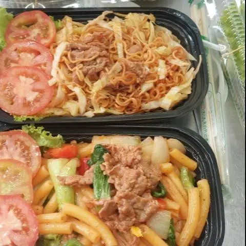 Hình ảnh Nui xào bò - trứng