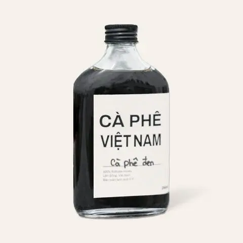 Hình ảnh Café đen đóng chai