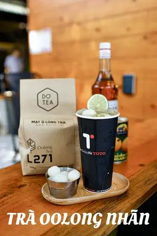 Hình ảnh Trà ô long nhãn size L 700ml - 1 ly
