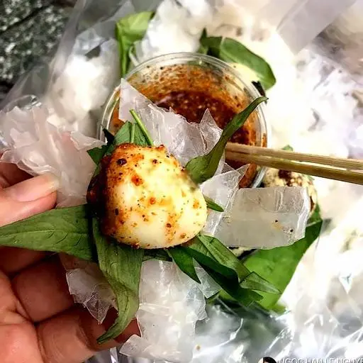 Hình ảnh Bánh tráng chấm