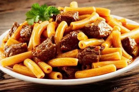 Hình ảnh Nui xào bò