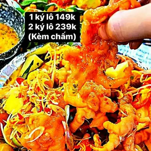 Hình ảnh Combo 1 ký chân gà sả tắc  + 1 ký sốt thái 