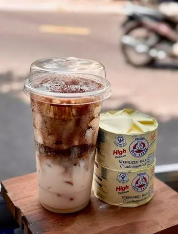 Hình ảnh Cà Phê Sữa Gấu Caramel - 700ml