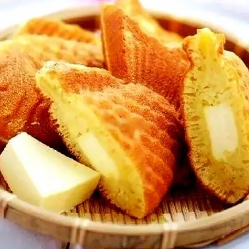 Hình ảnh Bánh Cá Bột trà xanh nhân ( PHÔ MAI)