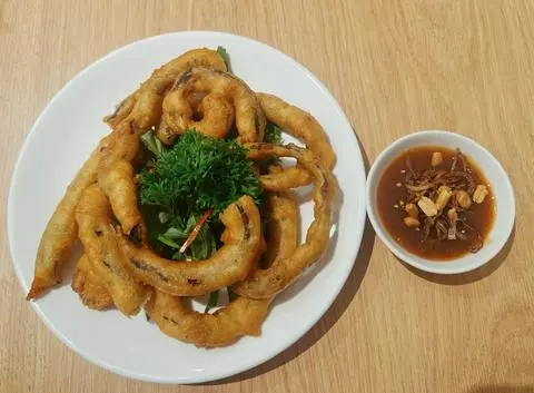 Hình ảnh Nấm Chiên Giòn Xốt Me