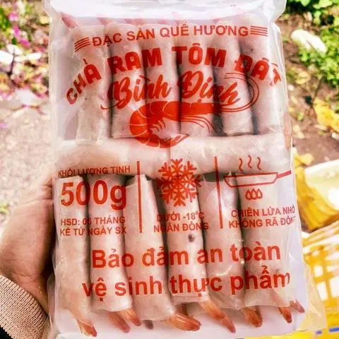 Hình ảnh 0,5kg chả ram tôm đất loại 1 