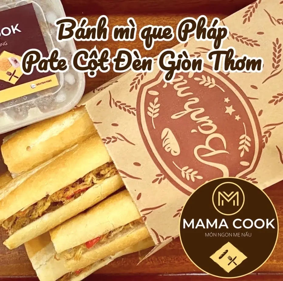 Hình ảnh Combo 5 bánh mì que pháp - pate cột đèn Hải Phòng