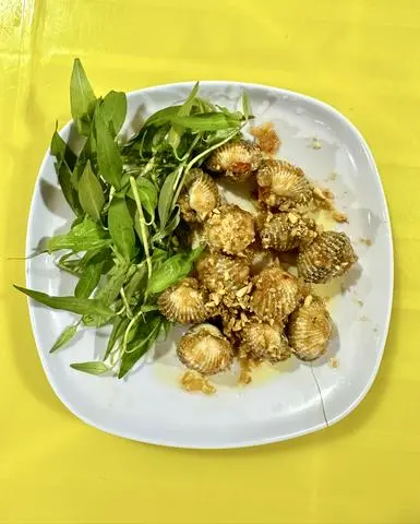 Hình ảnh Sò huyết cháy tỏi