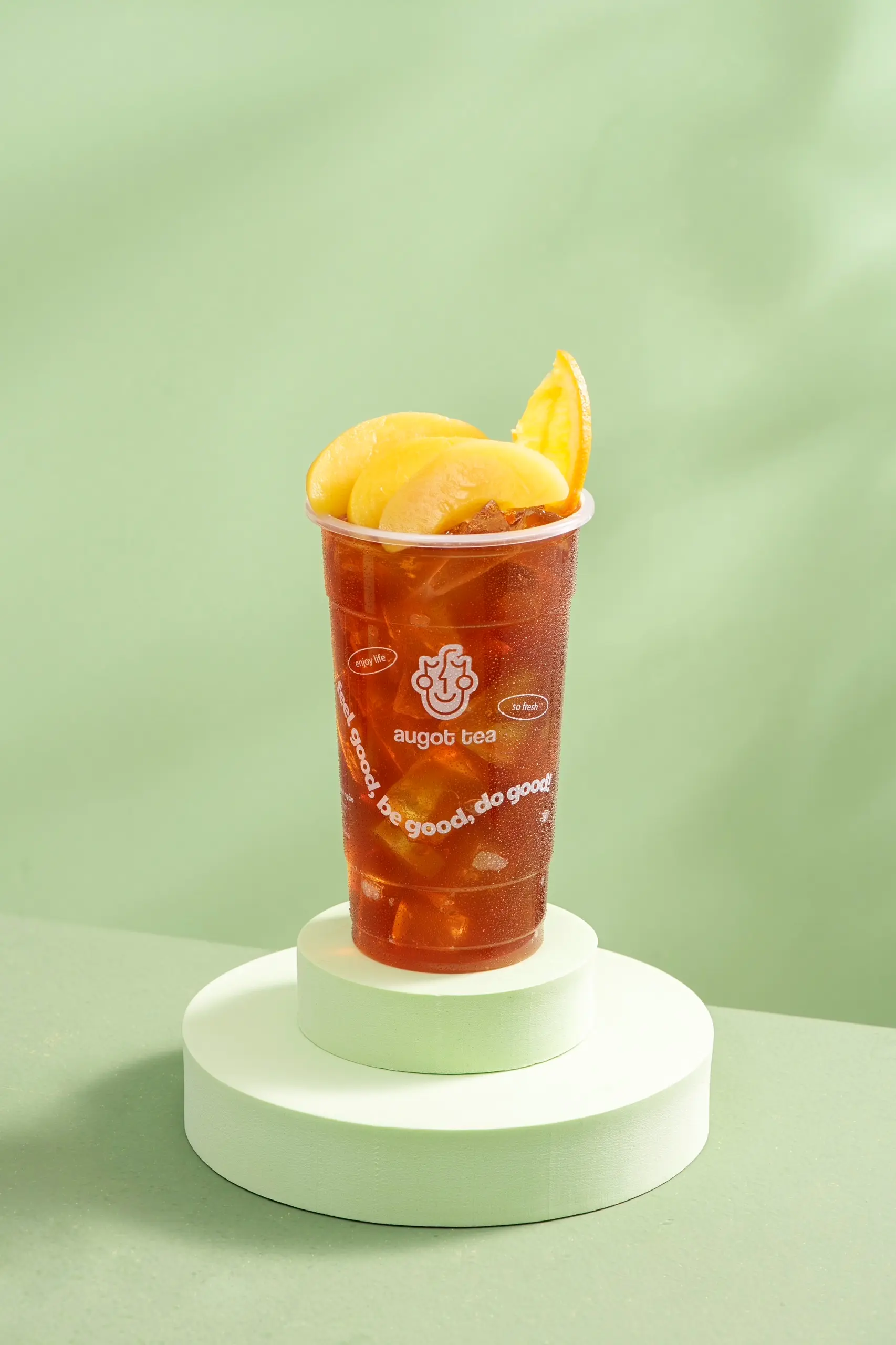 Hình ảnh  Trà Đào Cam Sả - Orange Lemongrass Peach Tea
