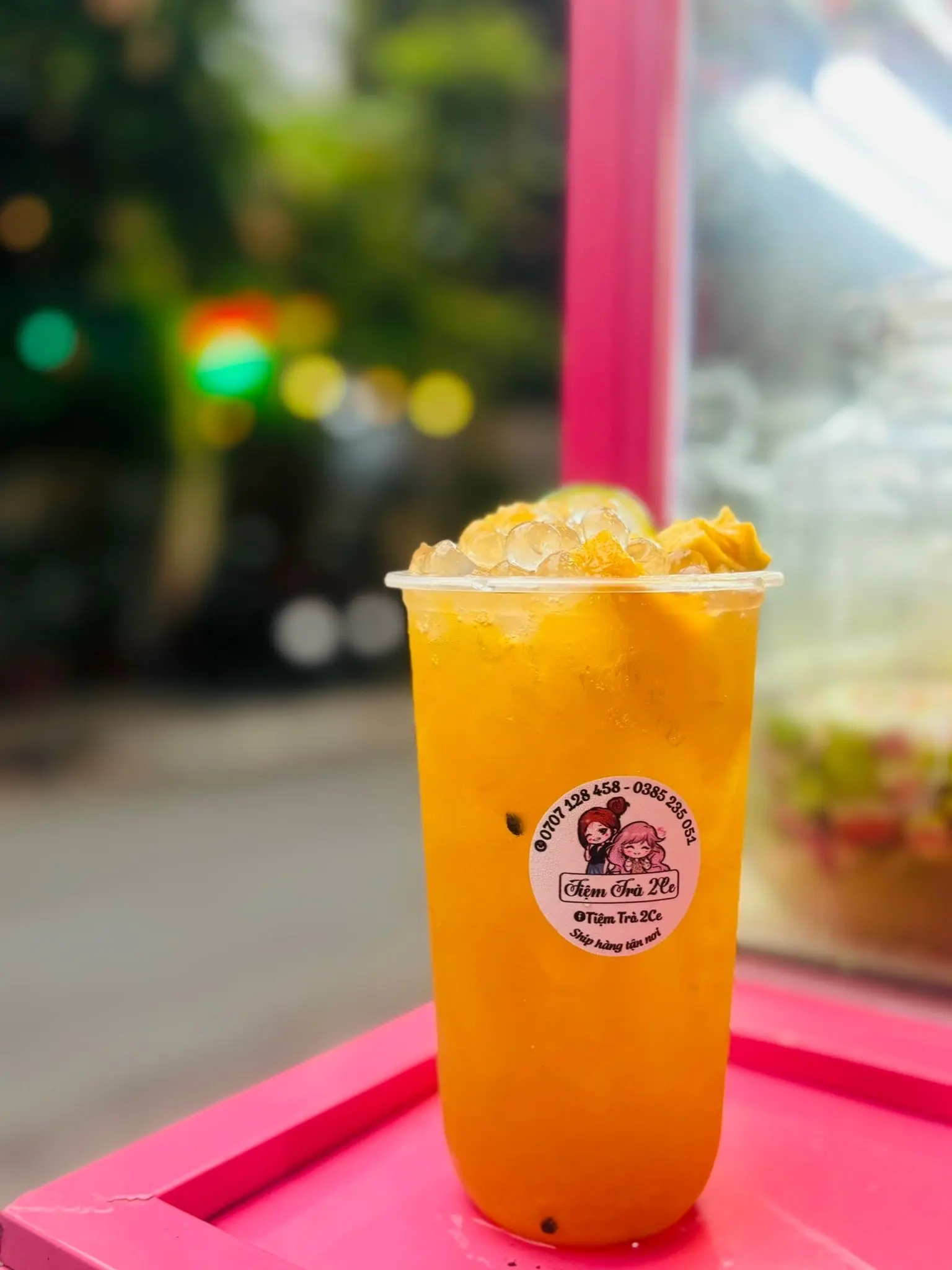 Hình ảnh Trà xoài chanh dây